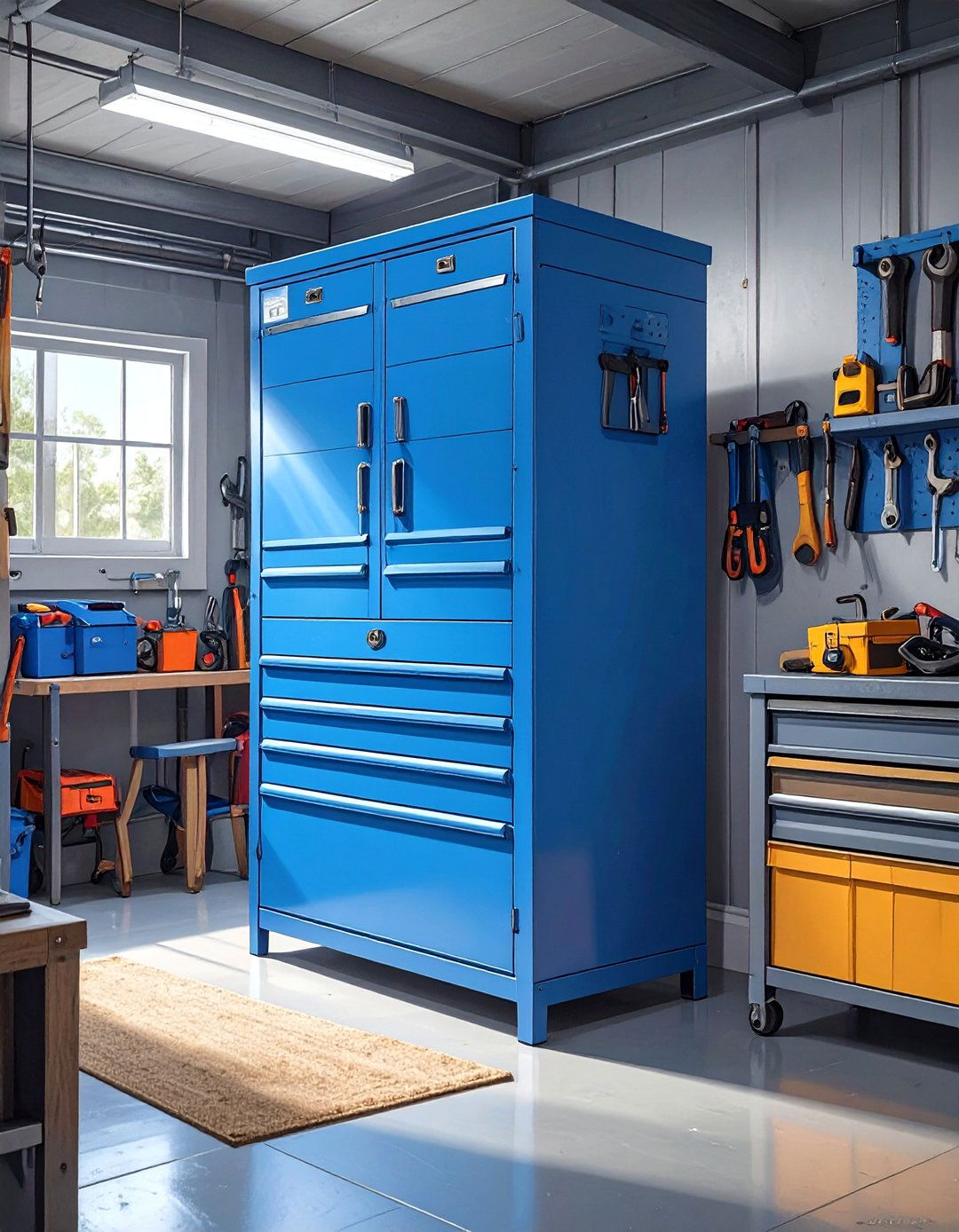 The Compact Tool Storage Cabinet - 30 ikea garage storage ideas