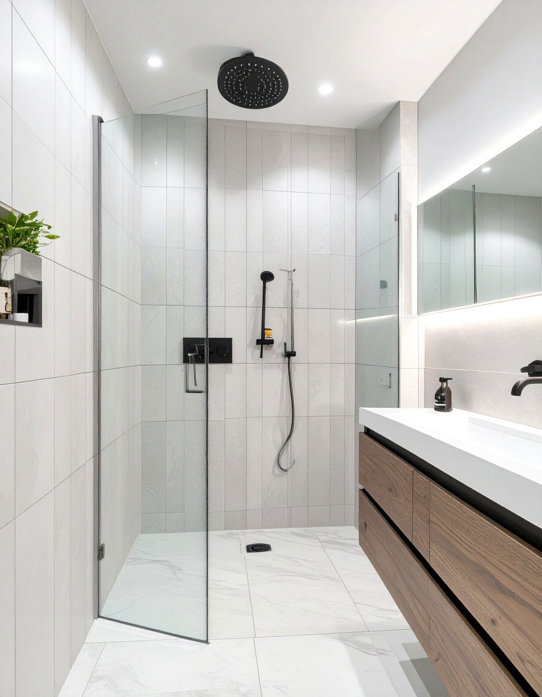 The Compact Walk in Shower for Small Bathrooms - 30 bathroom walk in shower ideas