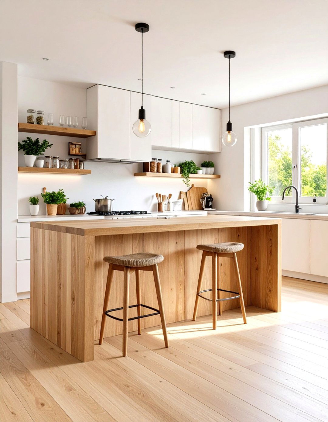 The Compact Wall Mounted Kitchen Bar - 30 kitchen bar ideas