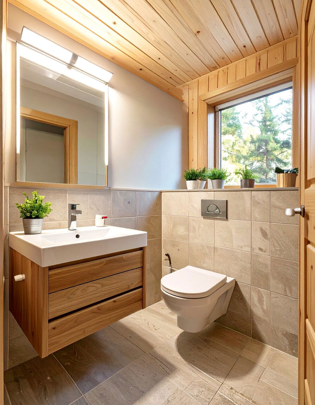 The Compact and Efficient Small Bathroom - 30 cabin bathroom ideas