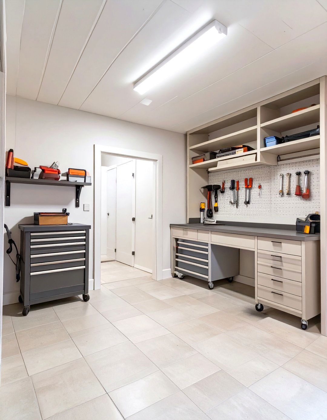 The Compact and Efficient Small Garage - 30 garage organizing ideas