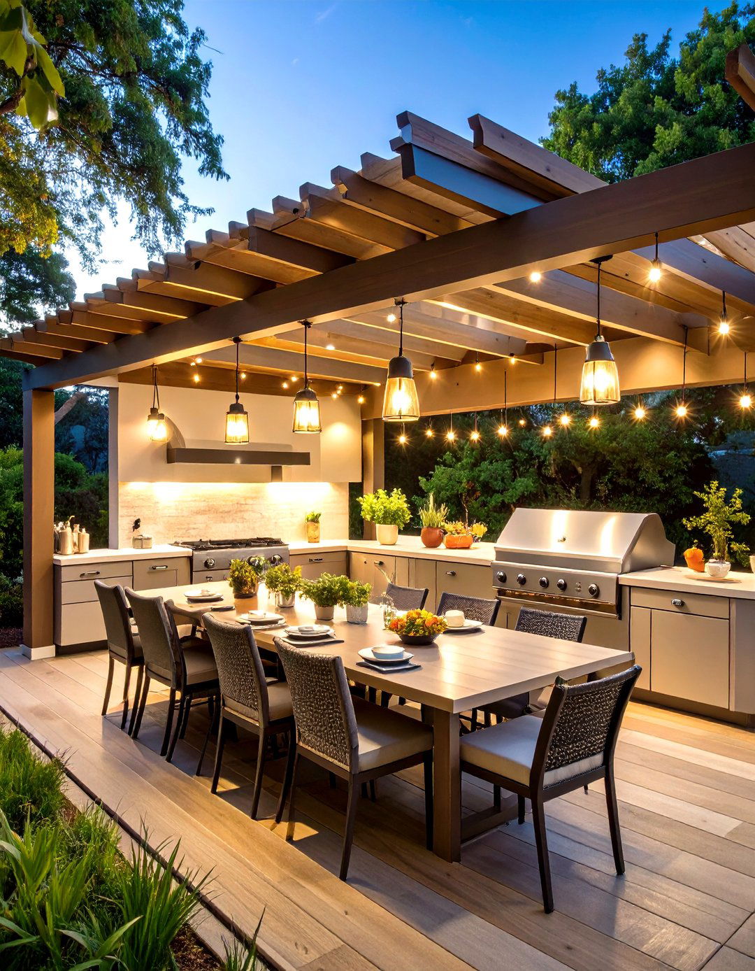 The Complete Outdoor Kitchen and Dining Room - 30 backyard ideas texas