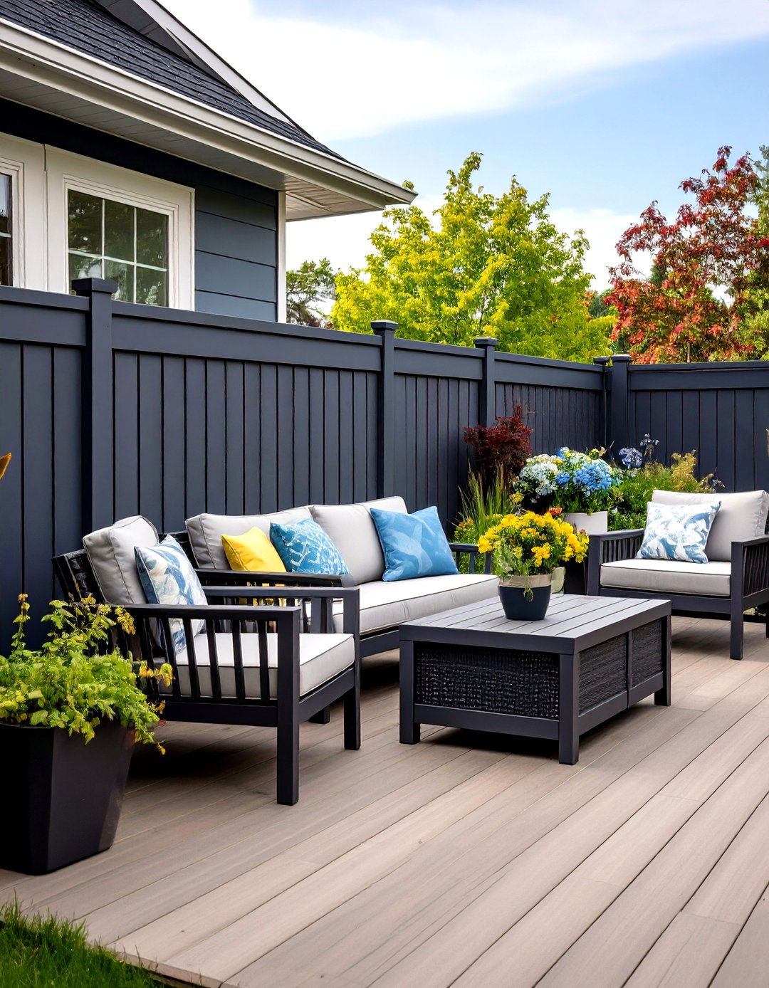 The Composite Fence Panel System - 30 deck privacy ideas