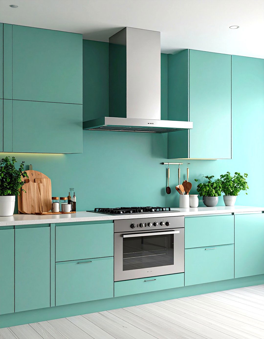 The Concealed Range Hood Kitchen - 30 kitchen remodel trends