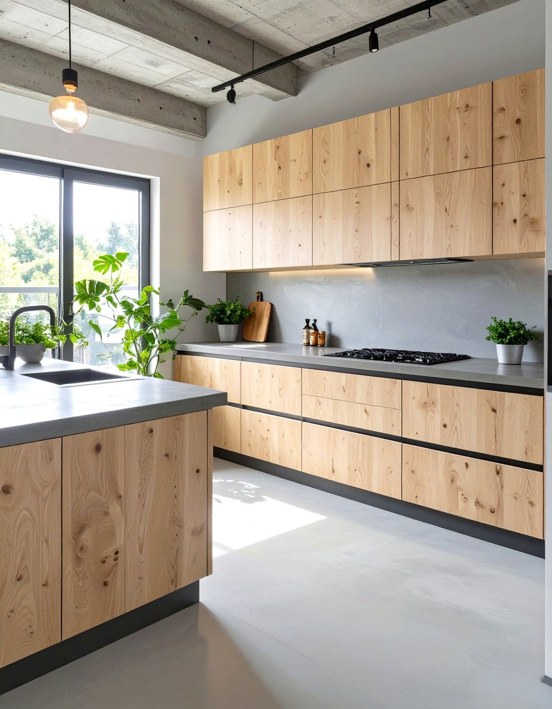 The Concrete Modern Kitchen - 30 custom kitchen design ideas