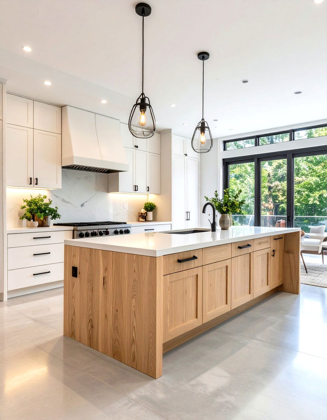 The Concrete Modern Kitchen - 30 kitchen decorating ideas