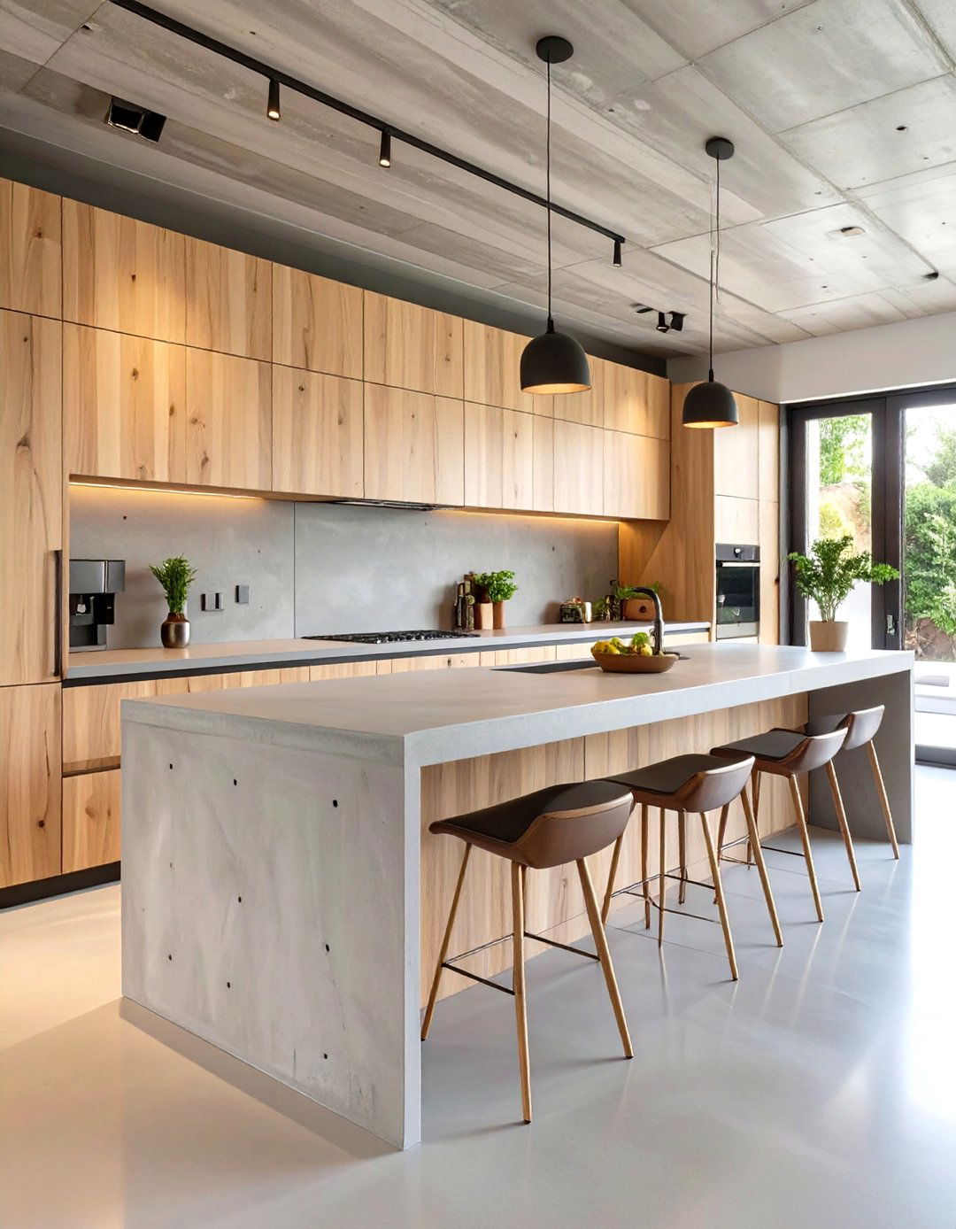 The Concrete Modern Kitchen - 30 beautiful kitchen designs