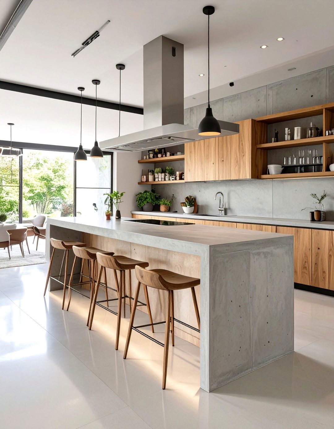 The Concrete Modernist Kitchen - 30 modern kitchen decor ideas