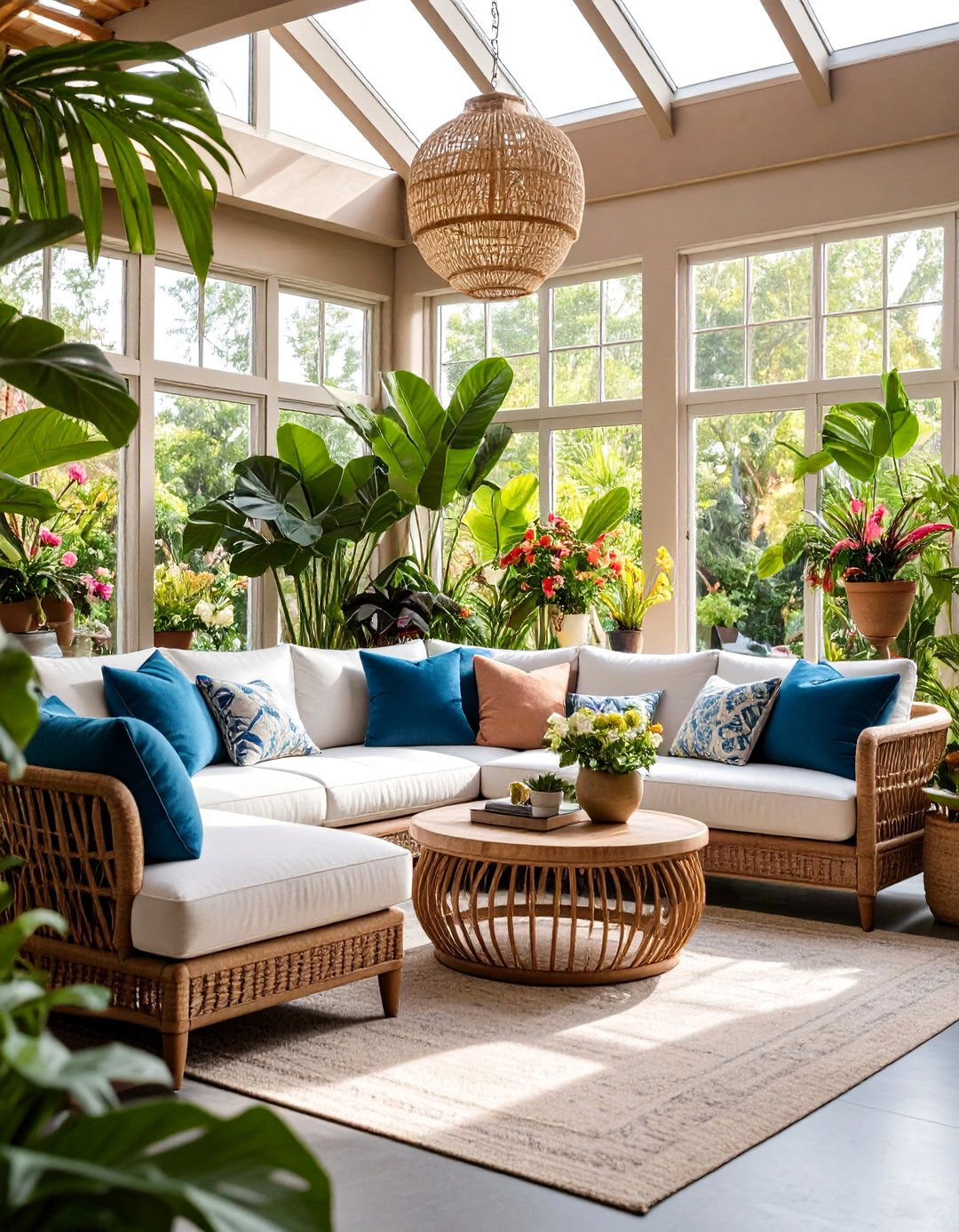The Conservatory Living Room Greenhouse - 30 backyard greenhouse ideas