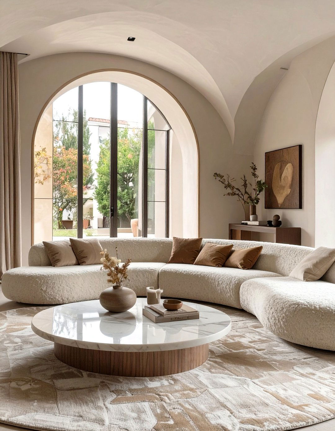 The Contemporary Curve Appeal - 30 harmony interior design ideas