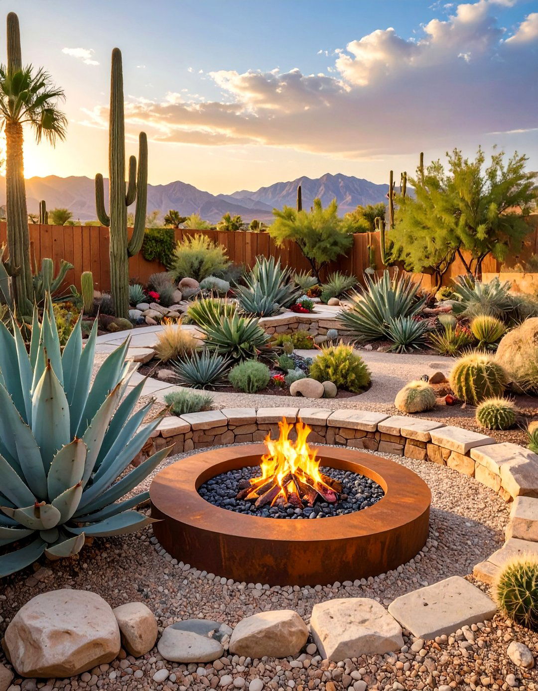 The Contemporary Desert Garden - 30 back yard garden ideas