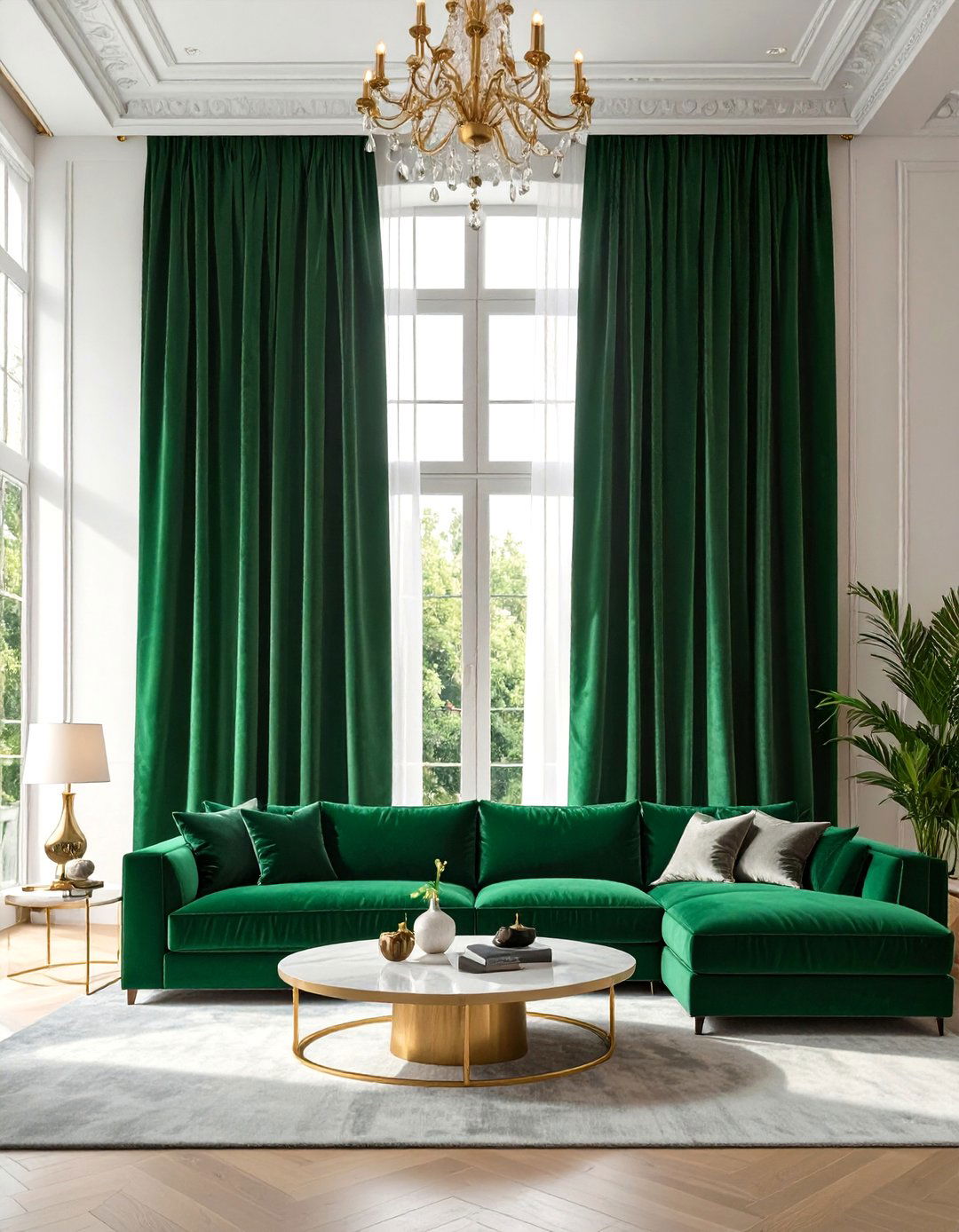 The Contemporary Living Room with a Mezzanine - 30 high ceiling living room ideas