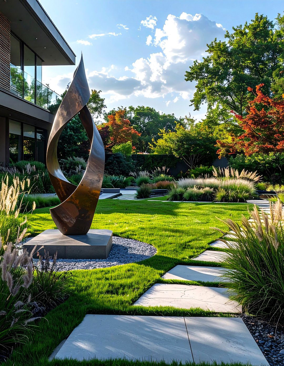 The Contemporary Sculpture Garden - 30 buckhead landscape and design ideas