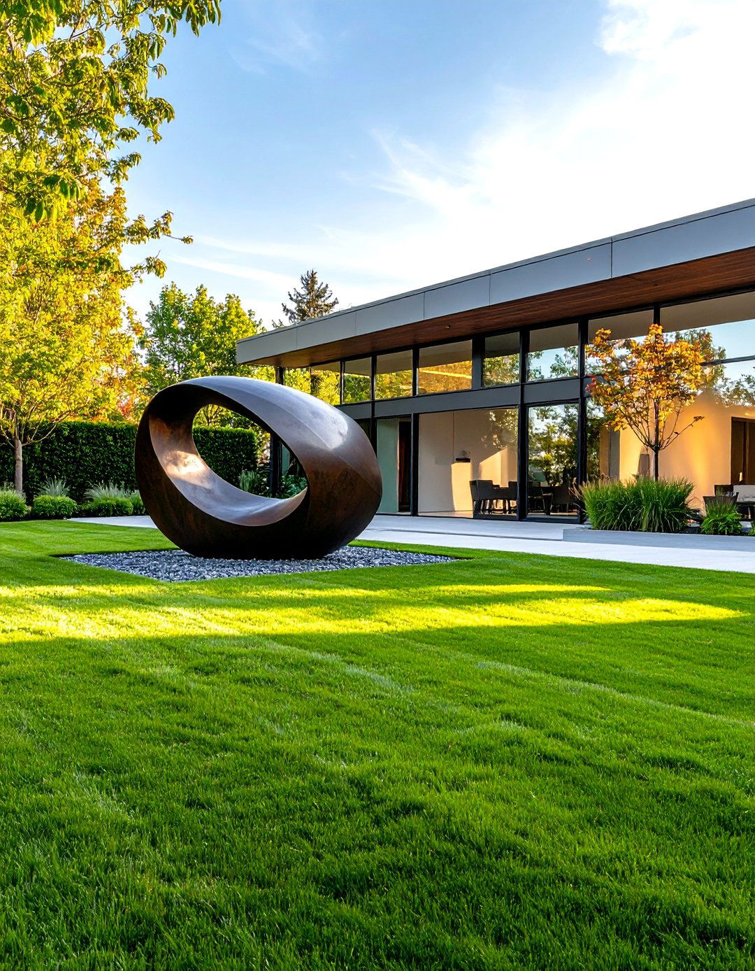 The Contemporary Sculpture Park - 30 front yard decor ideas
