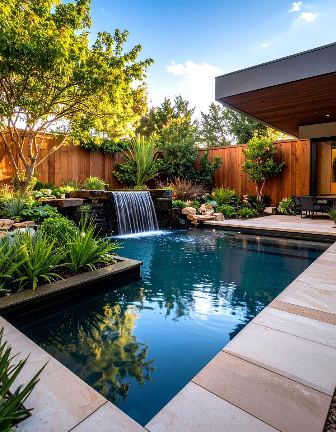 The Contemporary Water Garden - 30 garden decor ideas