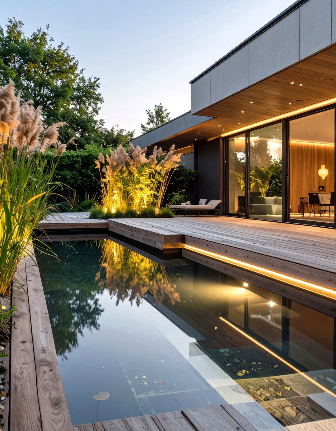 The Contemporary Water Garden - 30 home garden ideas