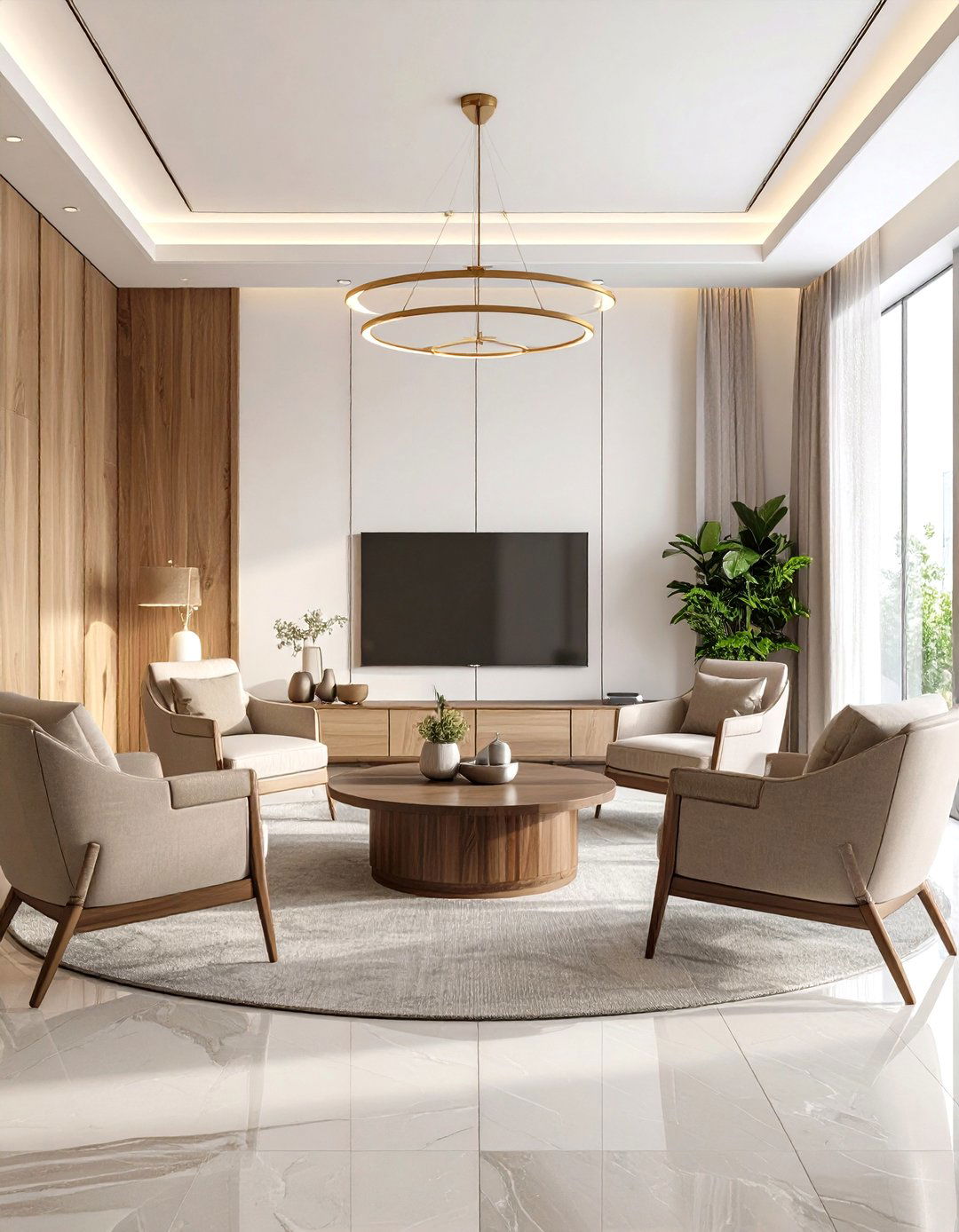 The Conversation Focused Living Room - 30 family room vs living room decorating ideas