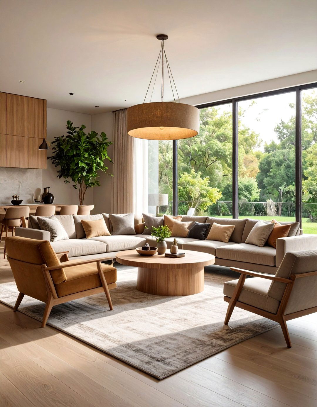 The Conversation Pit Revival - 30 2025 living room trends