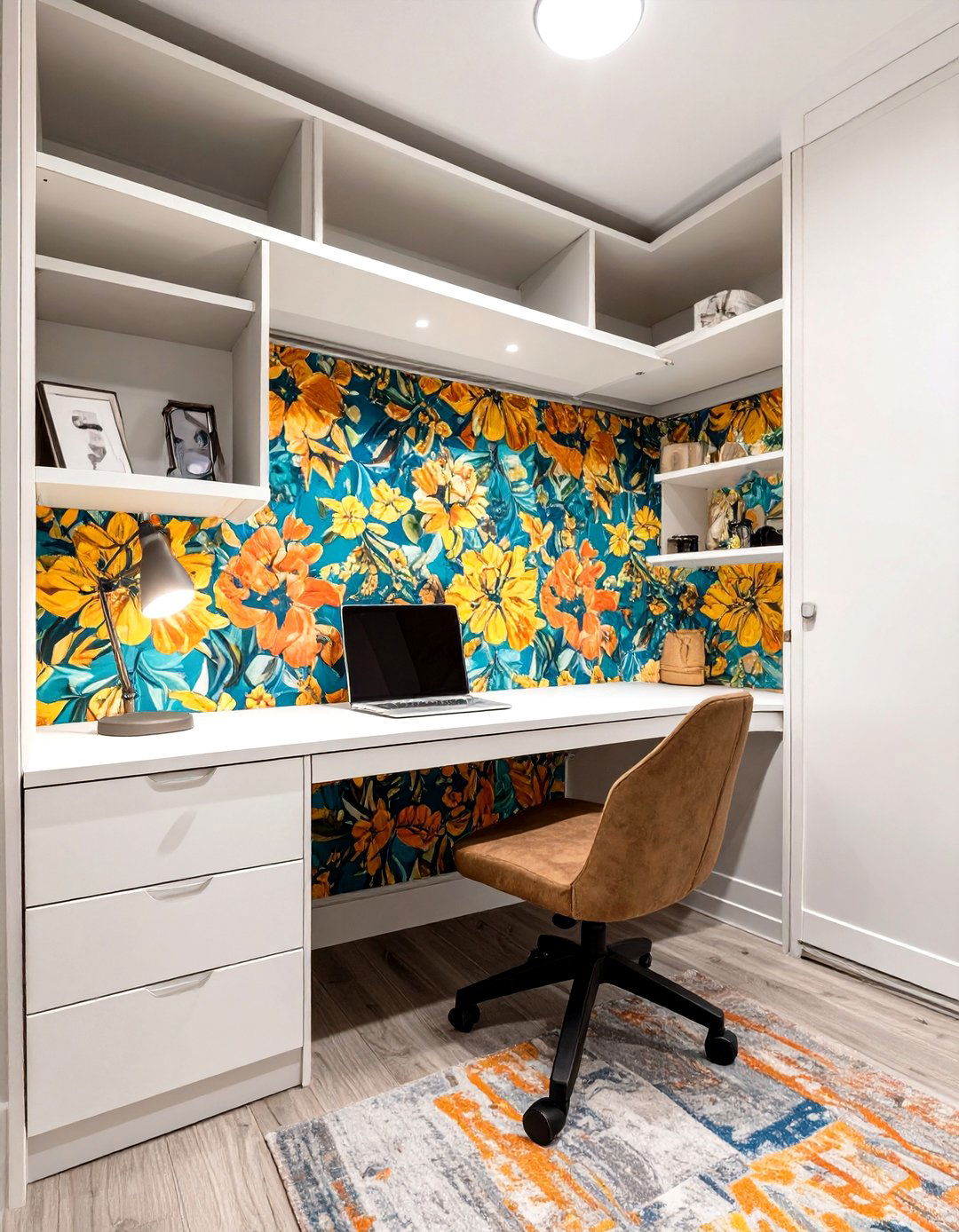 The Converted Closet Office - 30 modern home office design ideas