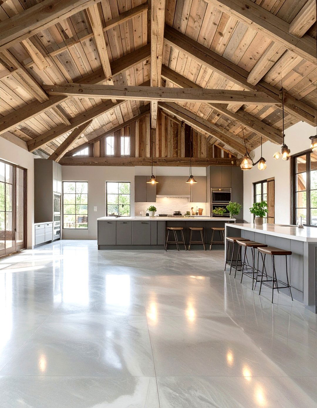 The Converted Industrial Barn - 30 contemporary house design ideas