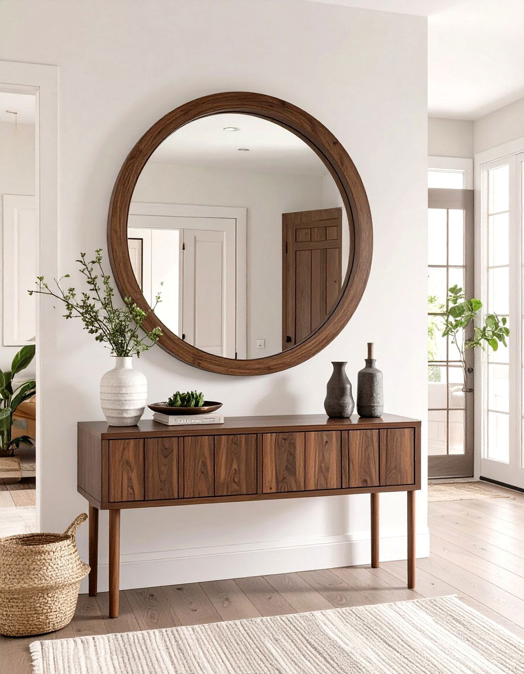The Convex Fish Eye Entryway Mirror - 30 modern entryway mirror ideas
