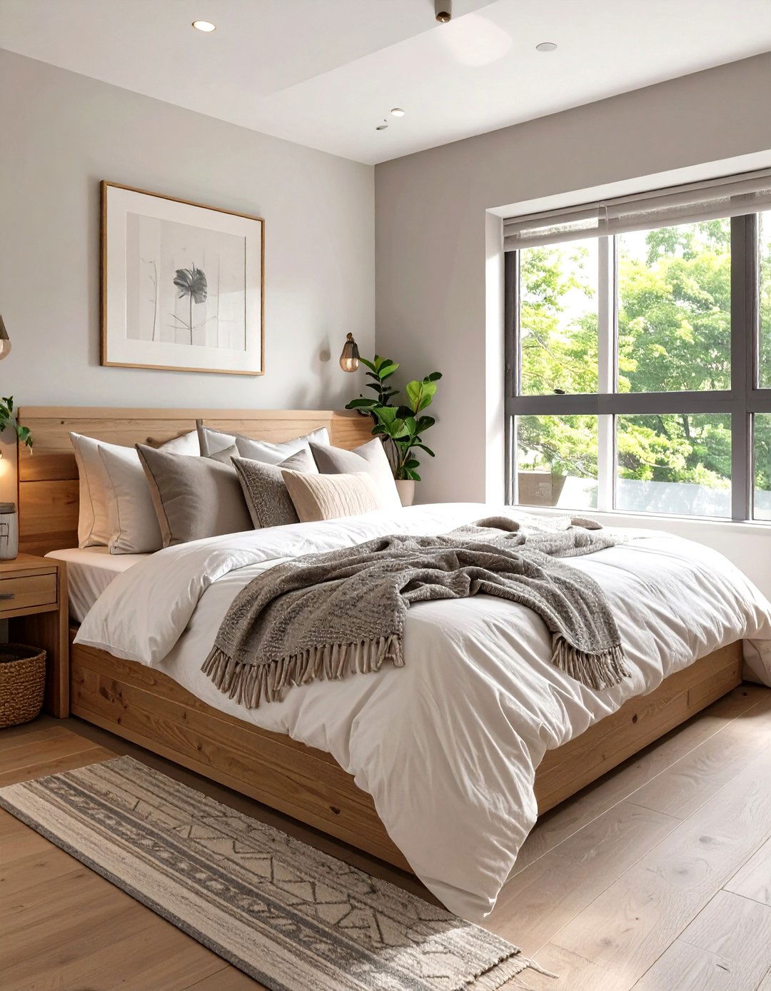 The Corner Bed Layout Bedroom - 30 cozy modern small bedroom ideas