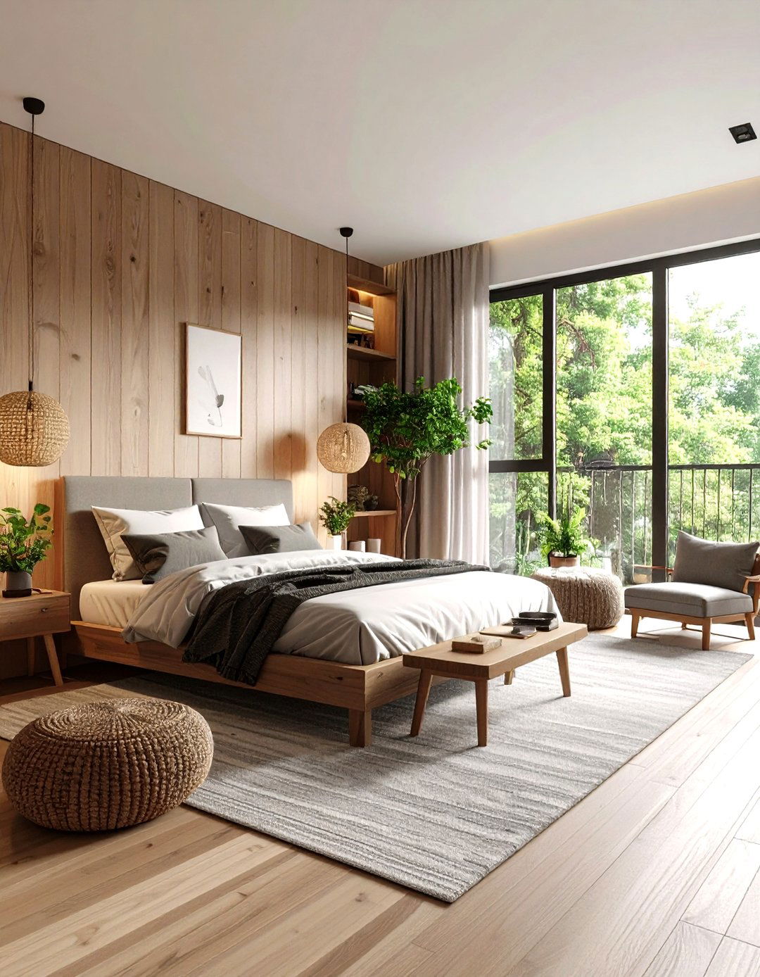 The Corner Bed Layout - 30 living room bedroom ideas