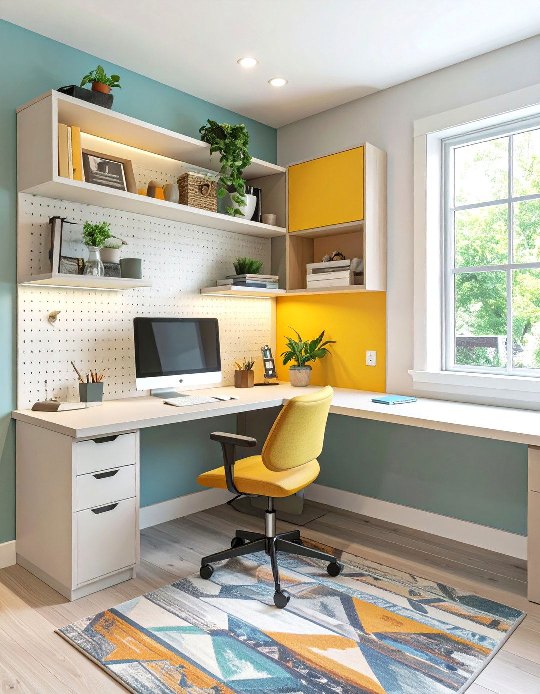 Image showcasing 30 Home Office Ideas for a Productive Work Workspace - We Love Home Blog