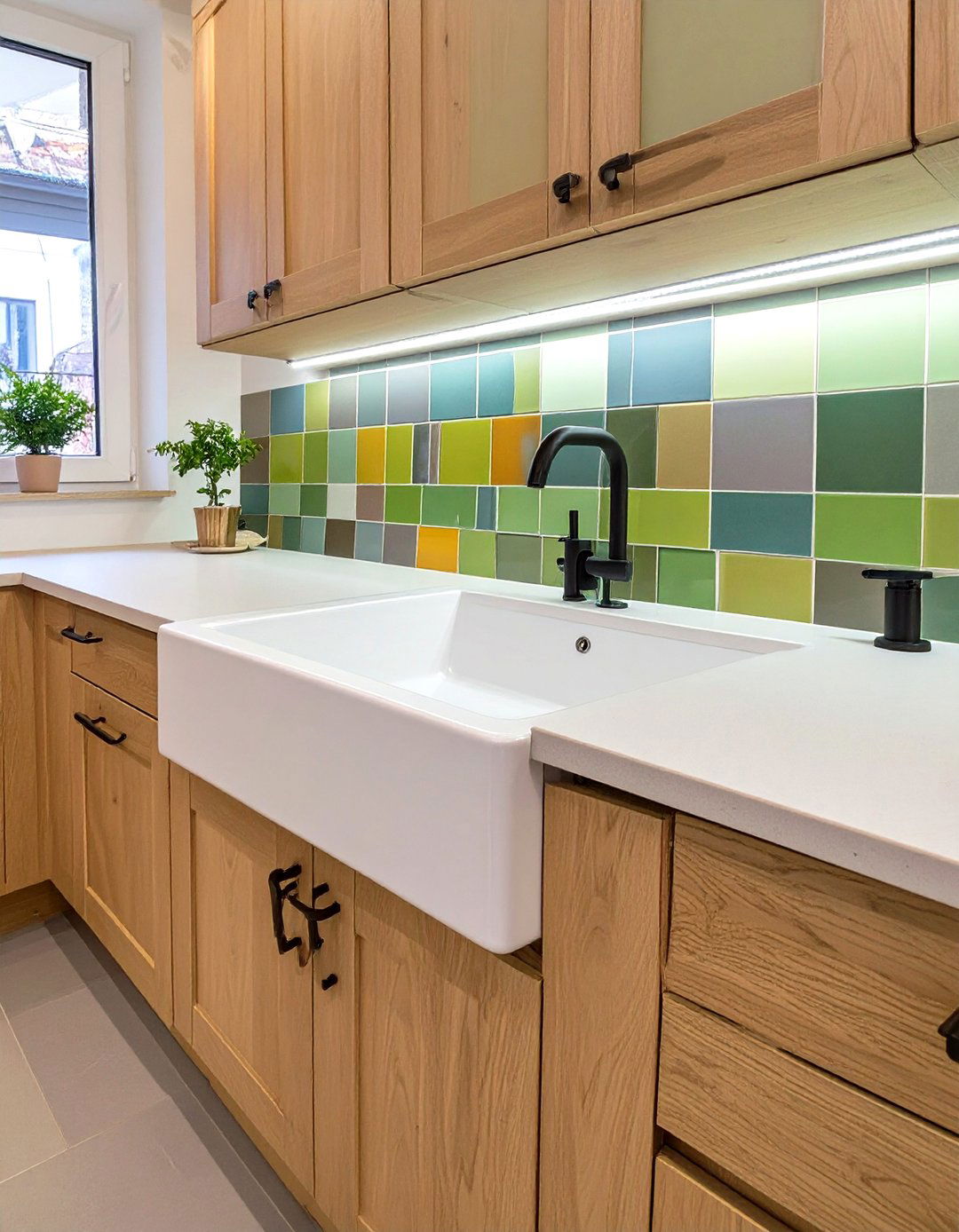 The Corner Double Basin Kitchen Sink - 30 modern kitchen sink design ideas