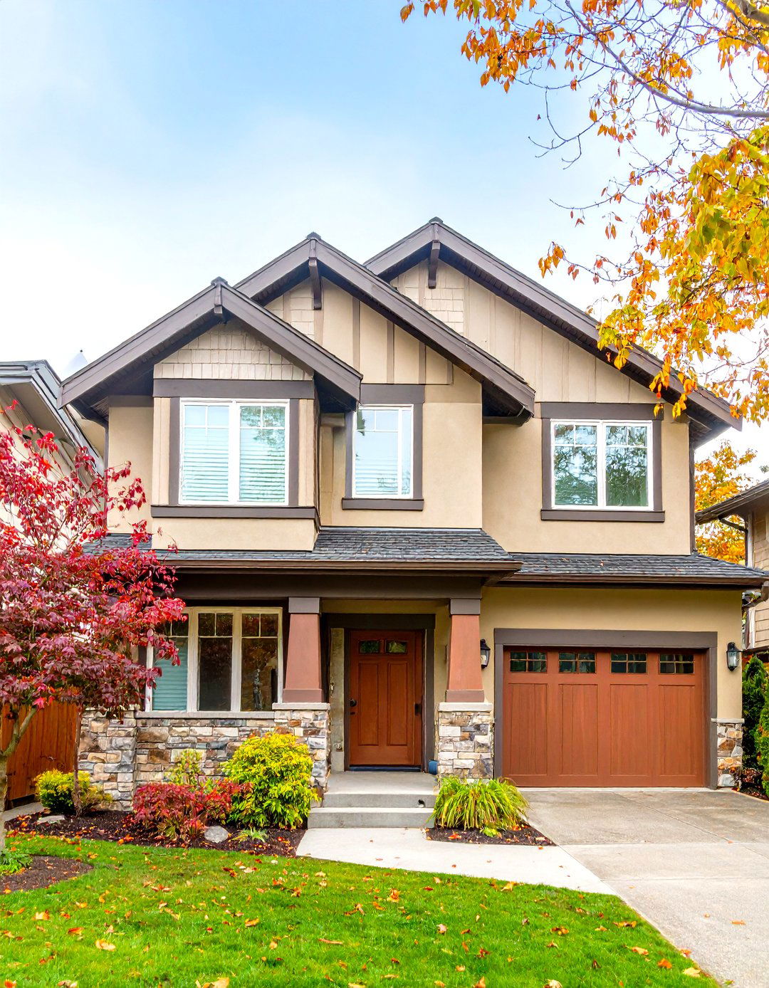The Corner Lot Duplex Design - 30 duplex house design ideas