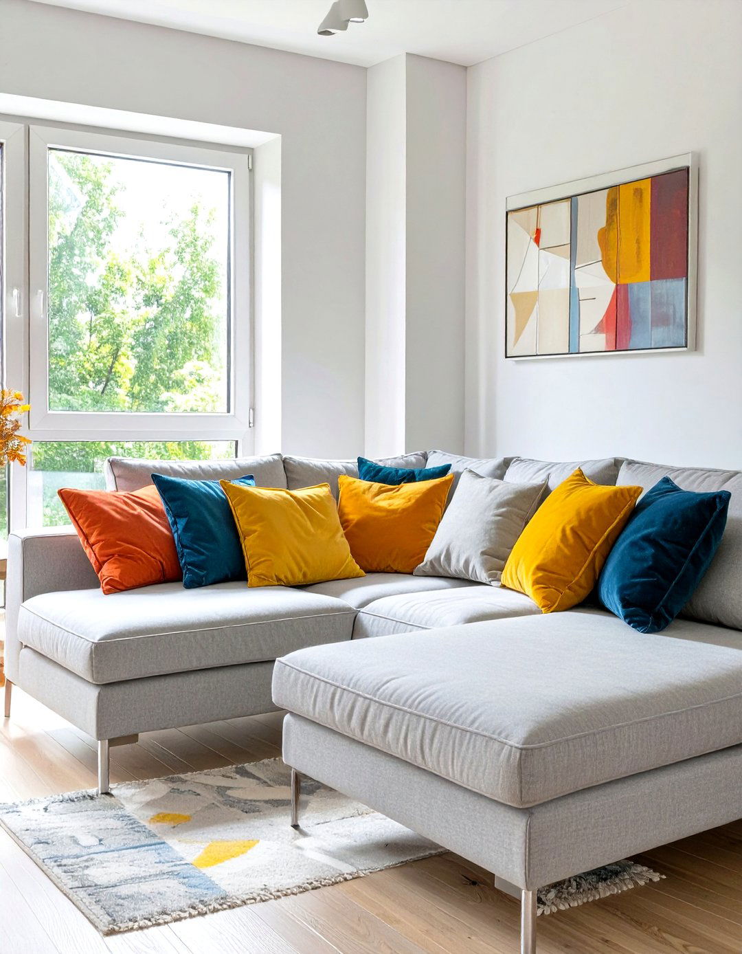 The Corner Sectional Small Living Room Layout - 30 small living room layout ideas