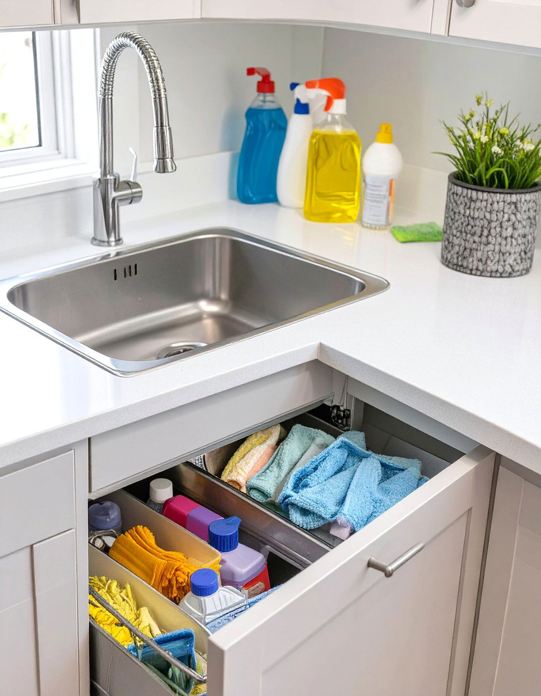 The Corner Sink Base Cabinet - 30 blind corner kitchen cabinet ideas