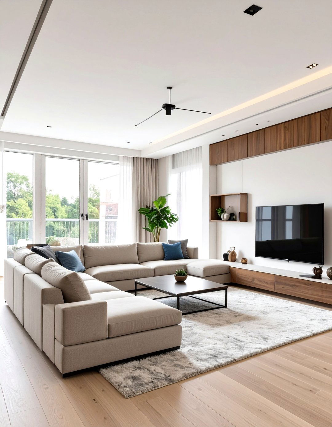 The Corner TV Placement Living Room - 30 modern living room ideas with tv