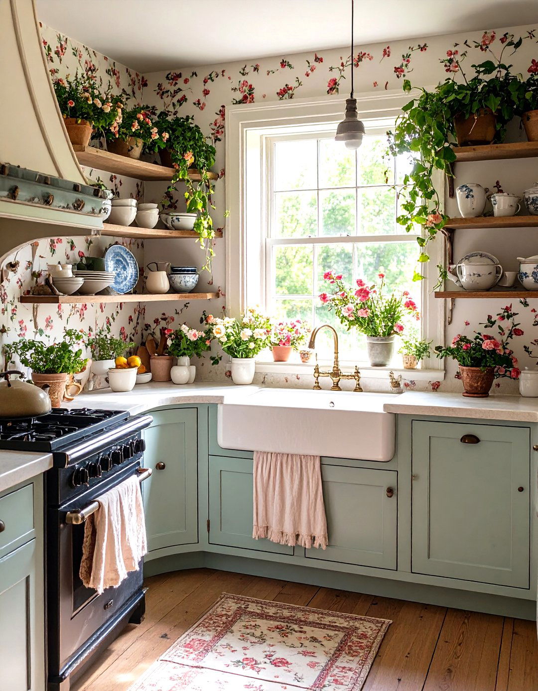The Cottagecore Charm Kitchen - 30 kitchen decor ideas