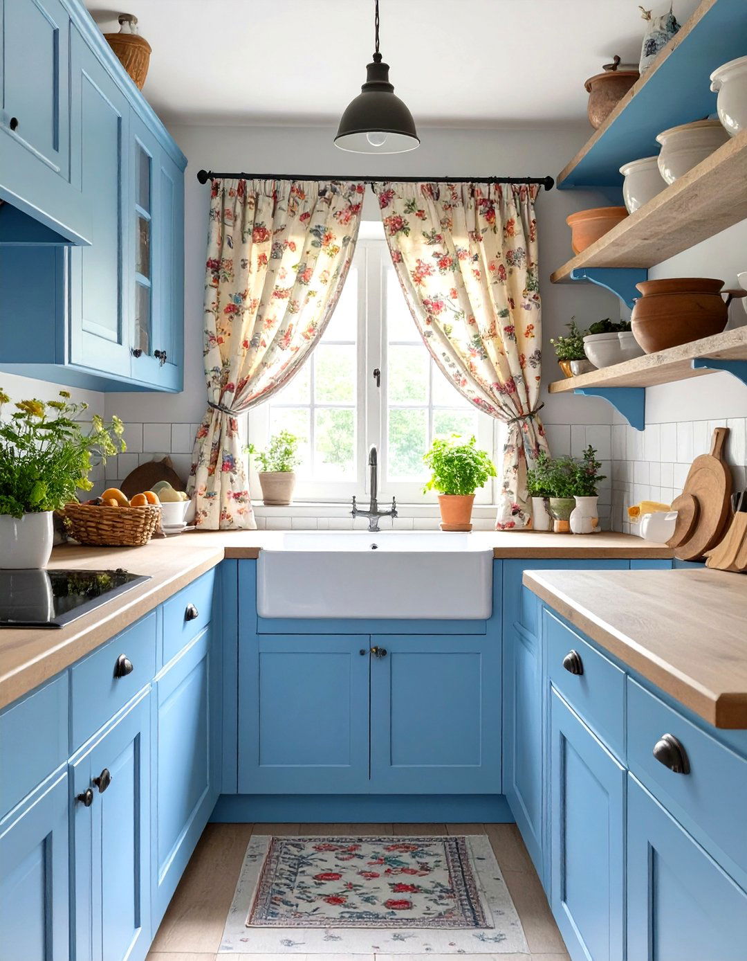 The Cottagecore Charm Kitchen - 30 narrow kitchen ideas