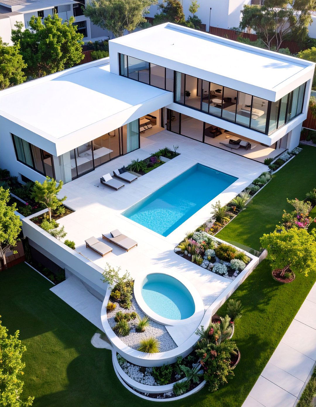 The Courtyard House for Urban Privacy - 30 house design plans ideas