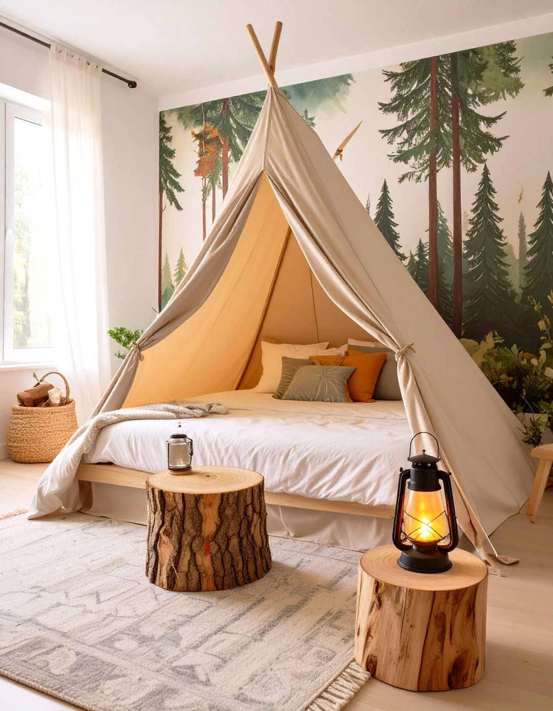 The Cozy Camping and Outdoors Bedroom - 30 cool boys bedroom ideas
