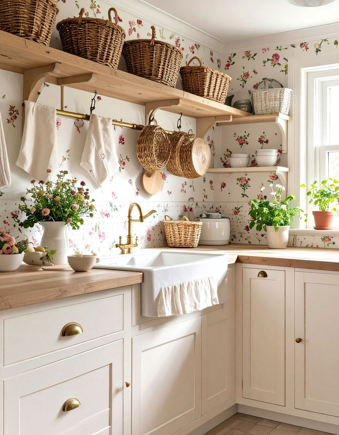 The Cozy Cottagecore Kitchen - 30 cozy kitchen decorating ideas