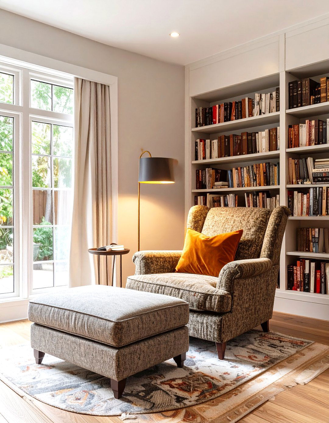 The Cozy Reading Nook - 30 man cave furniture ideas