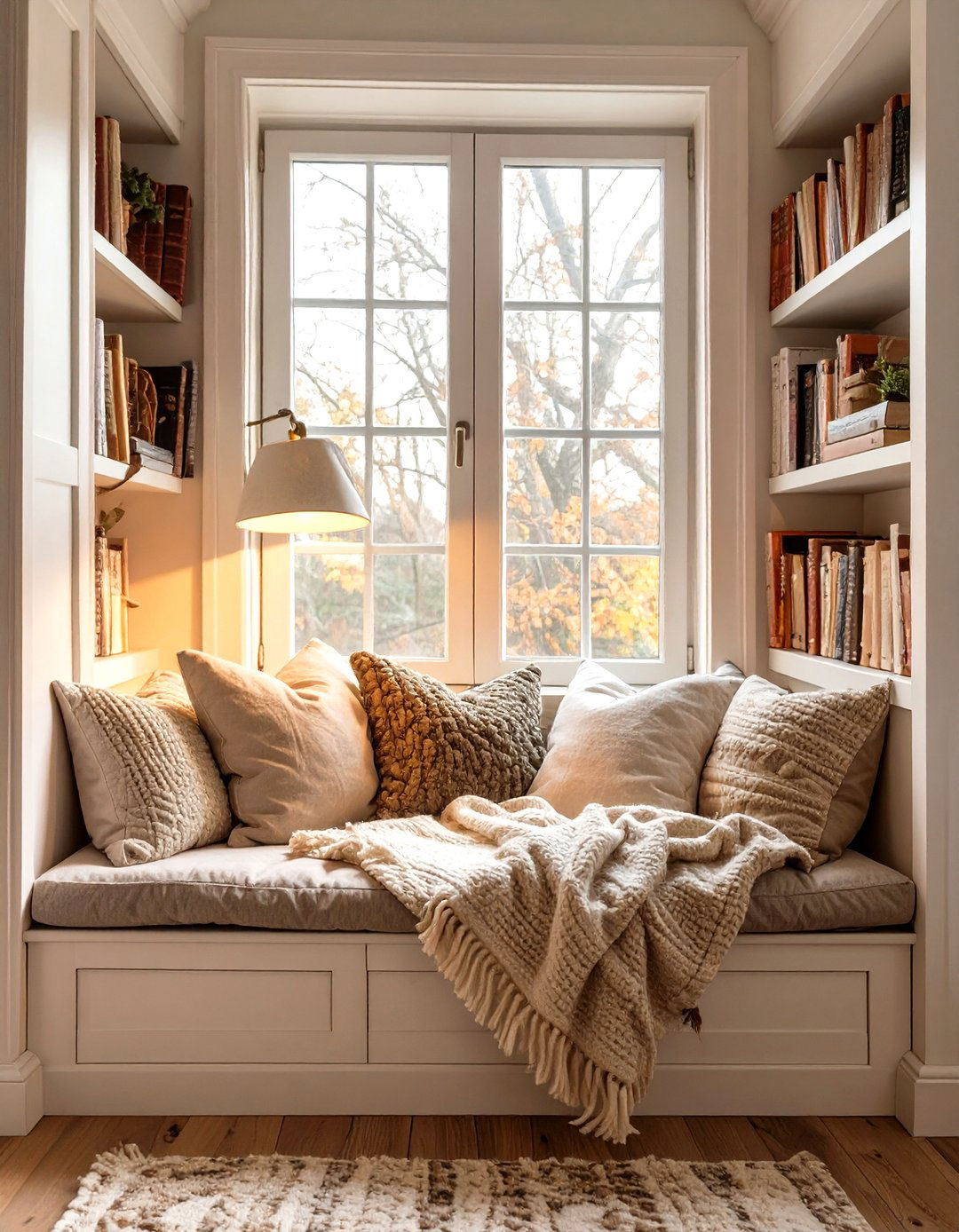 The Cozy Reading Nook Bedroom - 30 girl bedroom ideas
