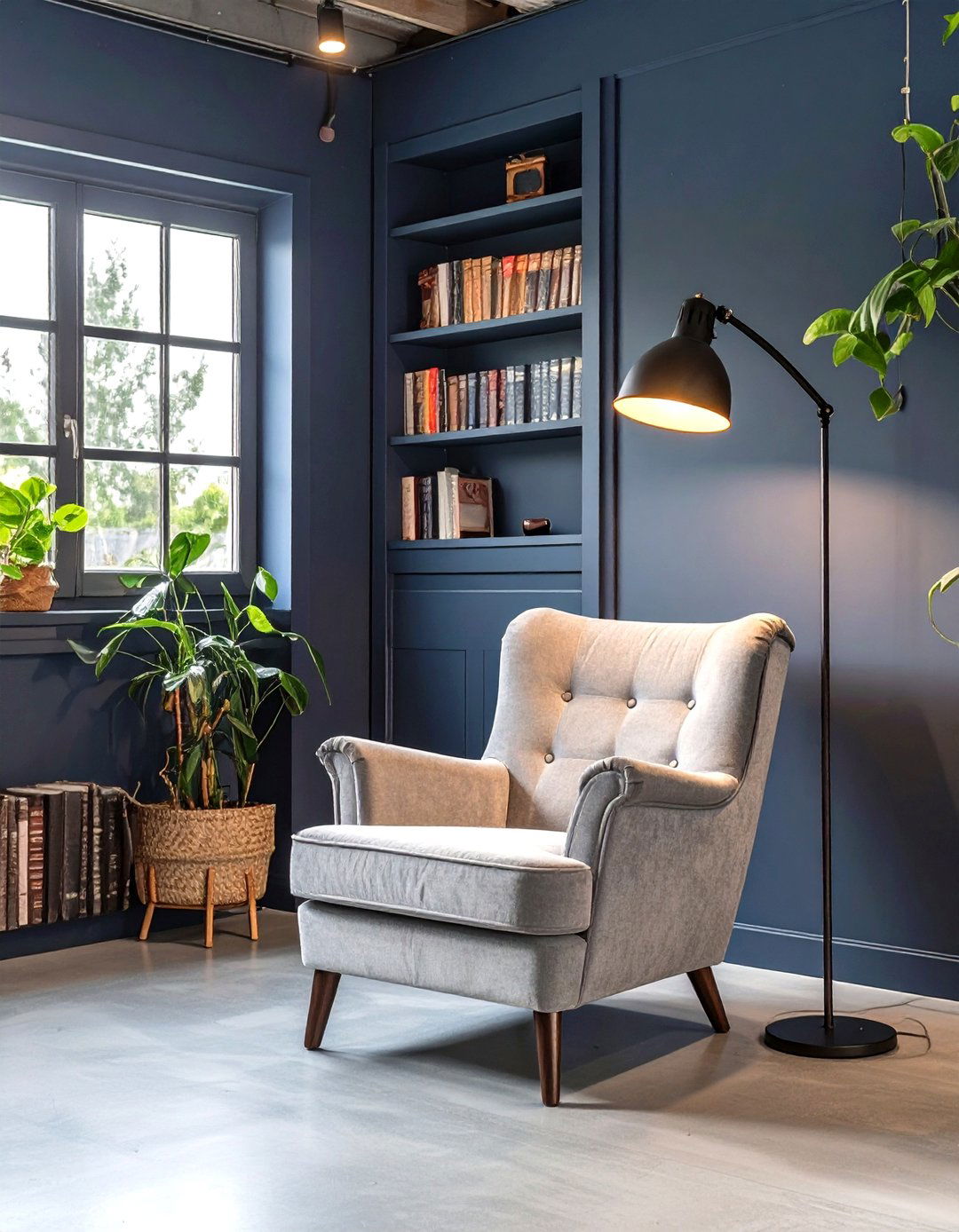 The Cozy Reading Nook Garage - 30 garage makeover ideas