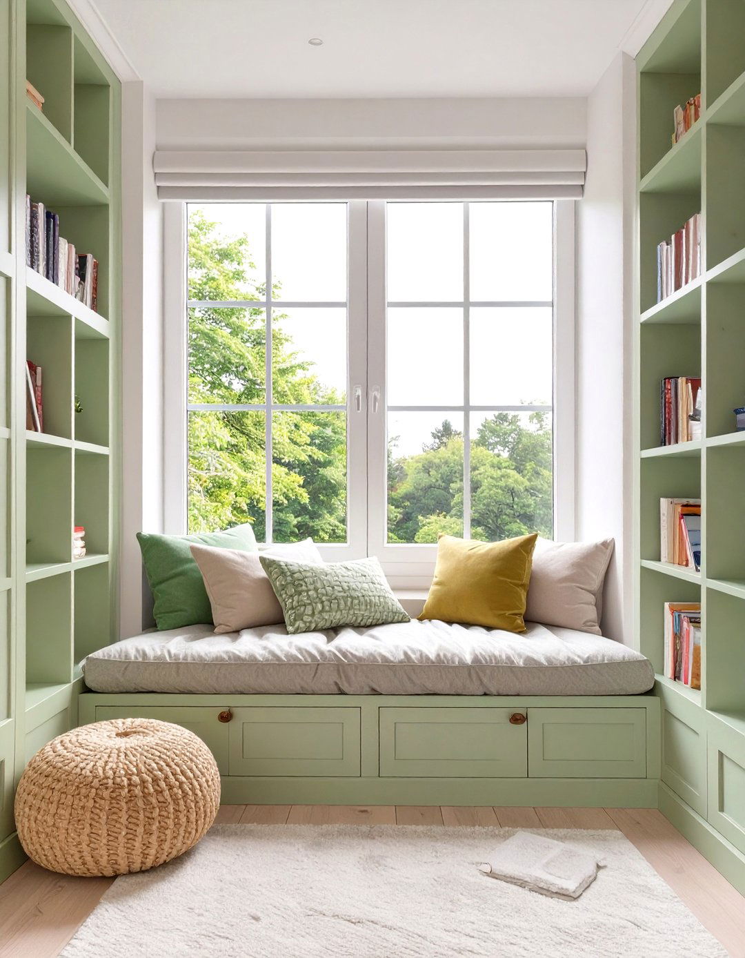 The Cozy Reading Nook Retreat - 30 interior design for kids' rooms ideas