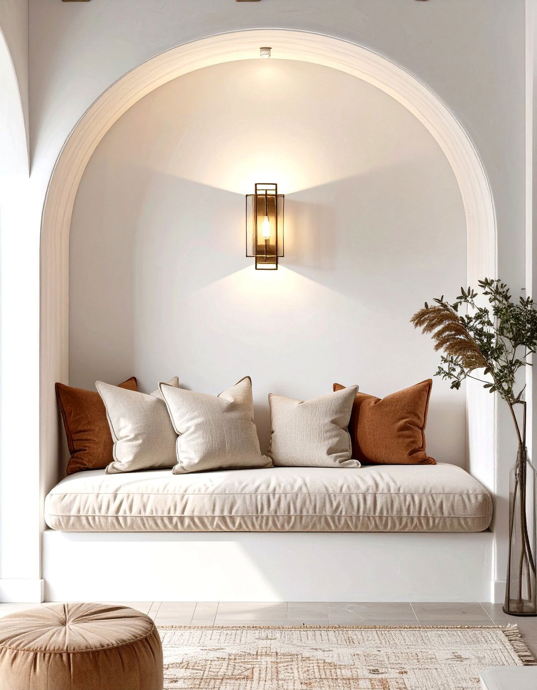 The Cozy Reading Nook with a Built in Bench - 30 modern spanish style interior design ideas