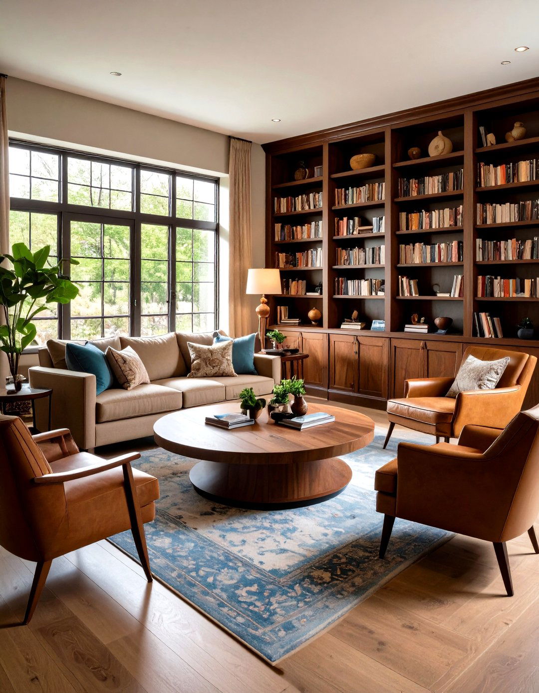 The Cozy Reading and Puzzle Nook Game Room - 30 family game room ideas