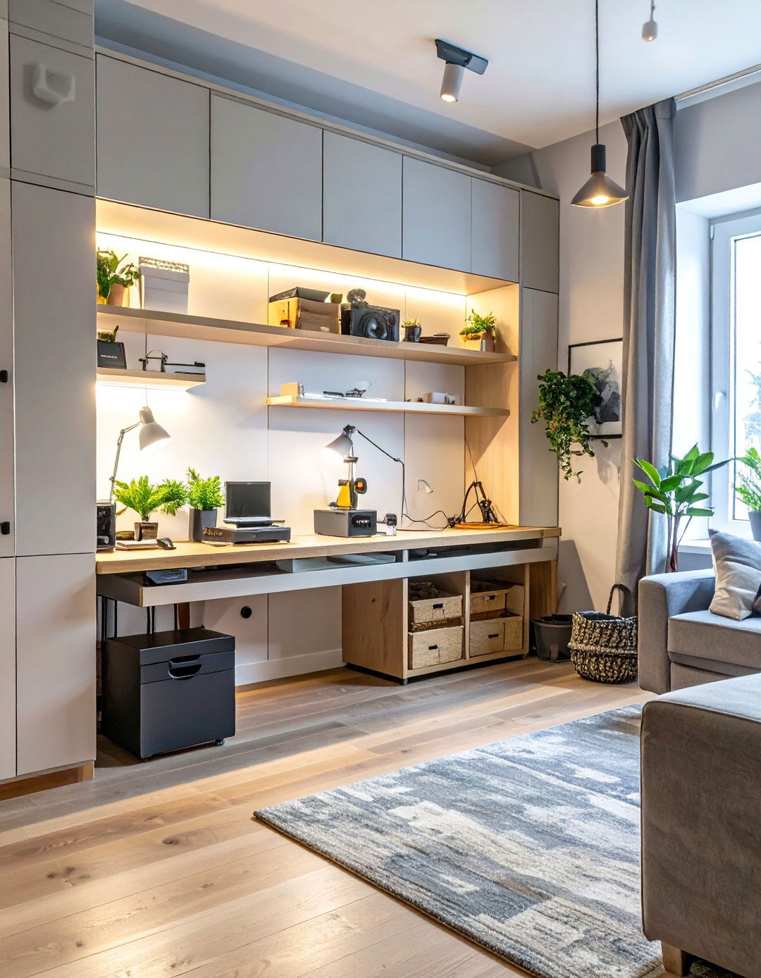 The Craft Focused Maker Living Room - 30 ai living room design ideas