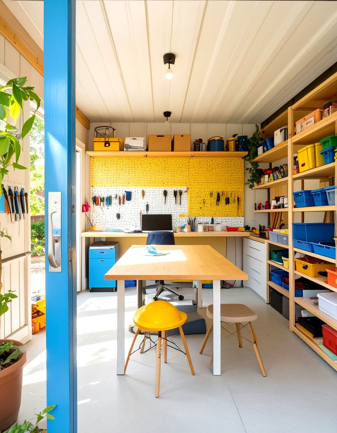 The Crafters Shed Office Workshop - 30 shed office ideas