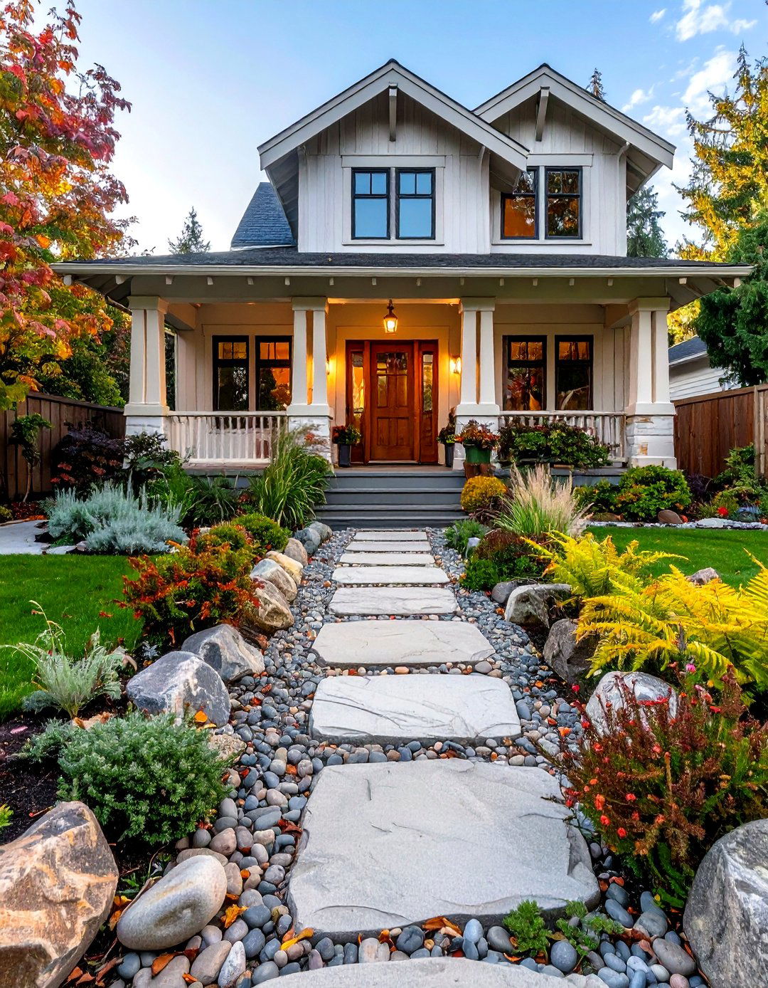 The Craftsman Bungalow Front Yard - 30 front yard ideas