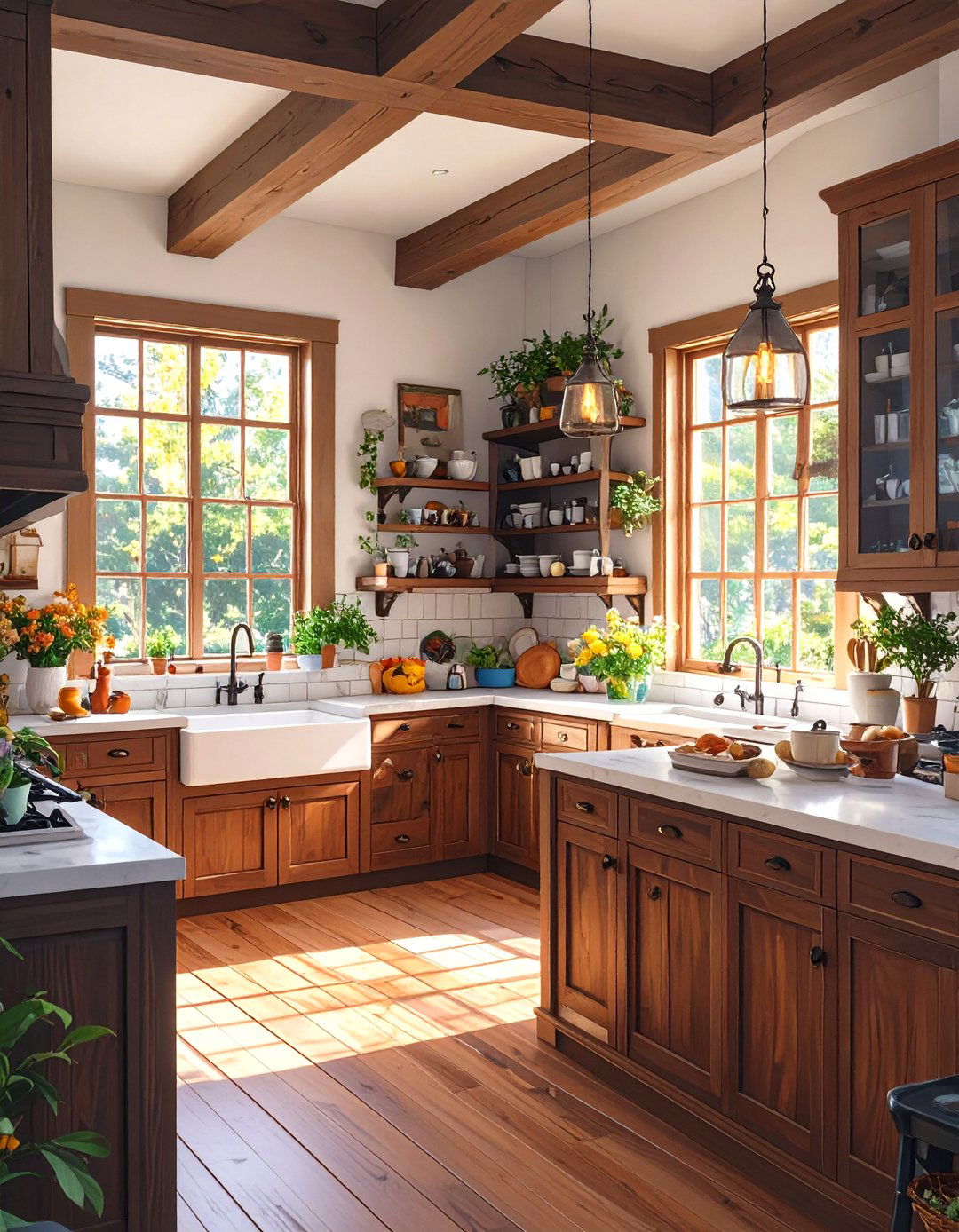The Craftsman Style AI Kitchen - 30 ai kitchen remodel ideas