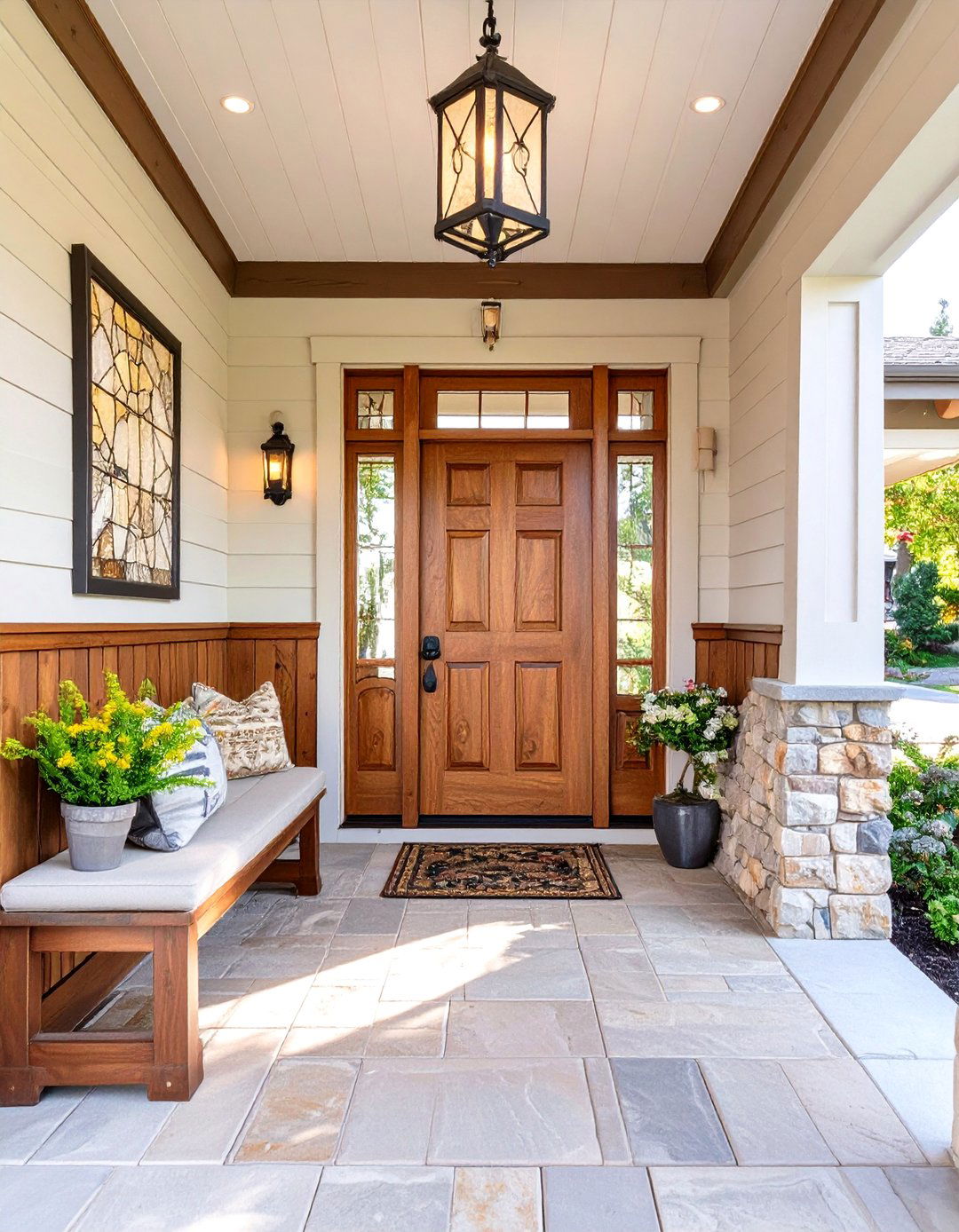 The Craftsman Style Entryway - 30 american home design ideas