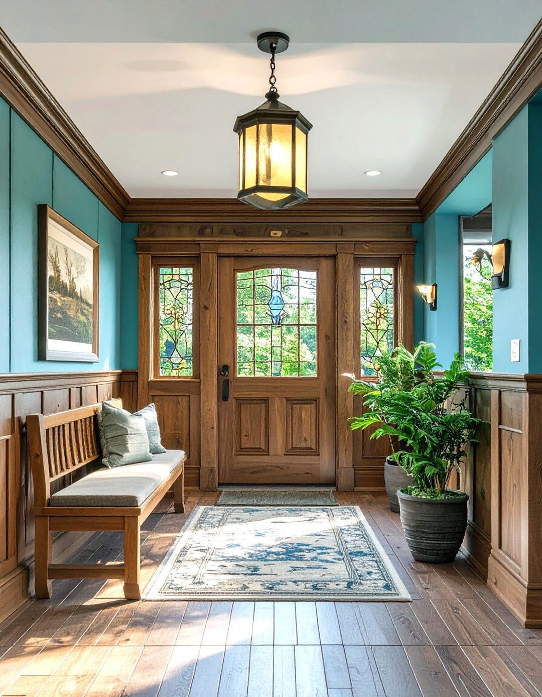 The Craftsman Style Entryway - 30 interior design rendering software ideas
